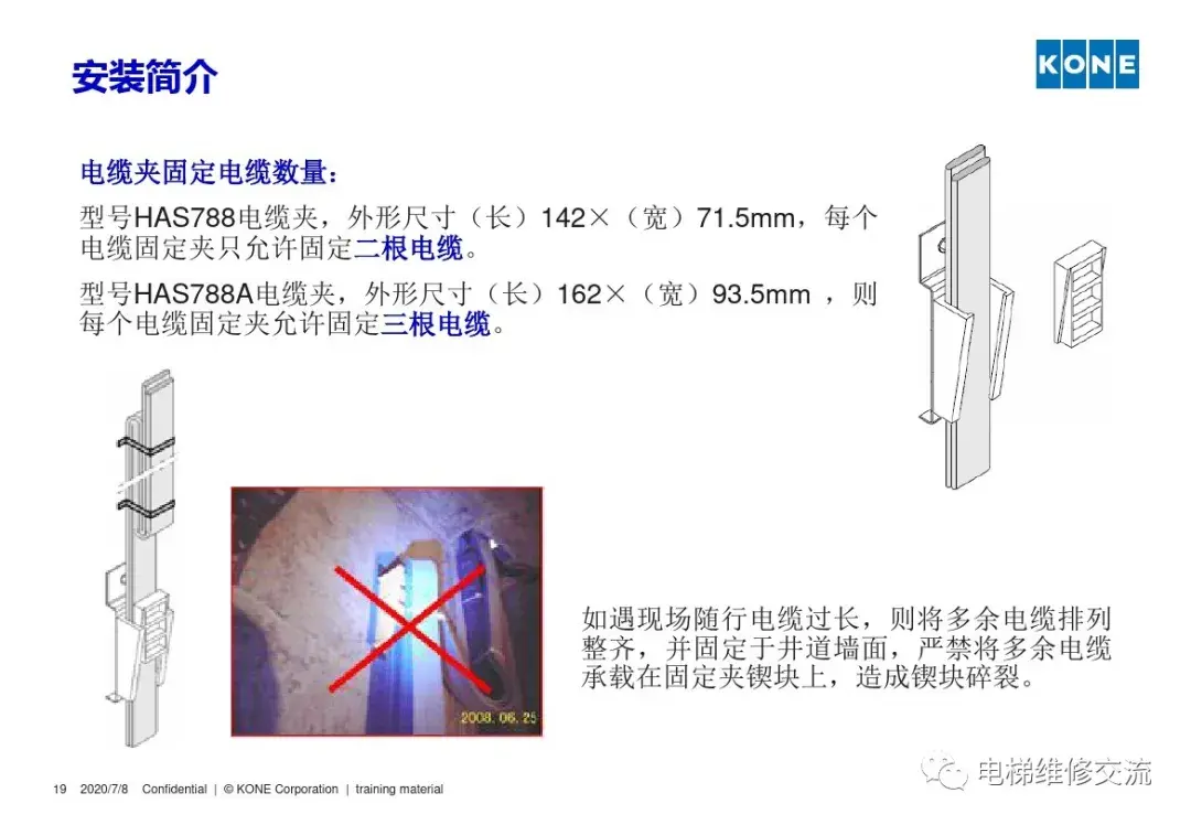 通力电梯安装培训资料