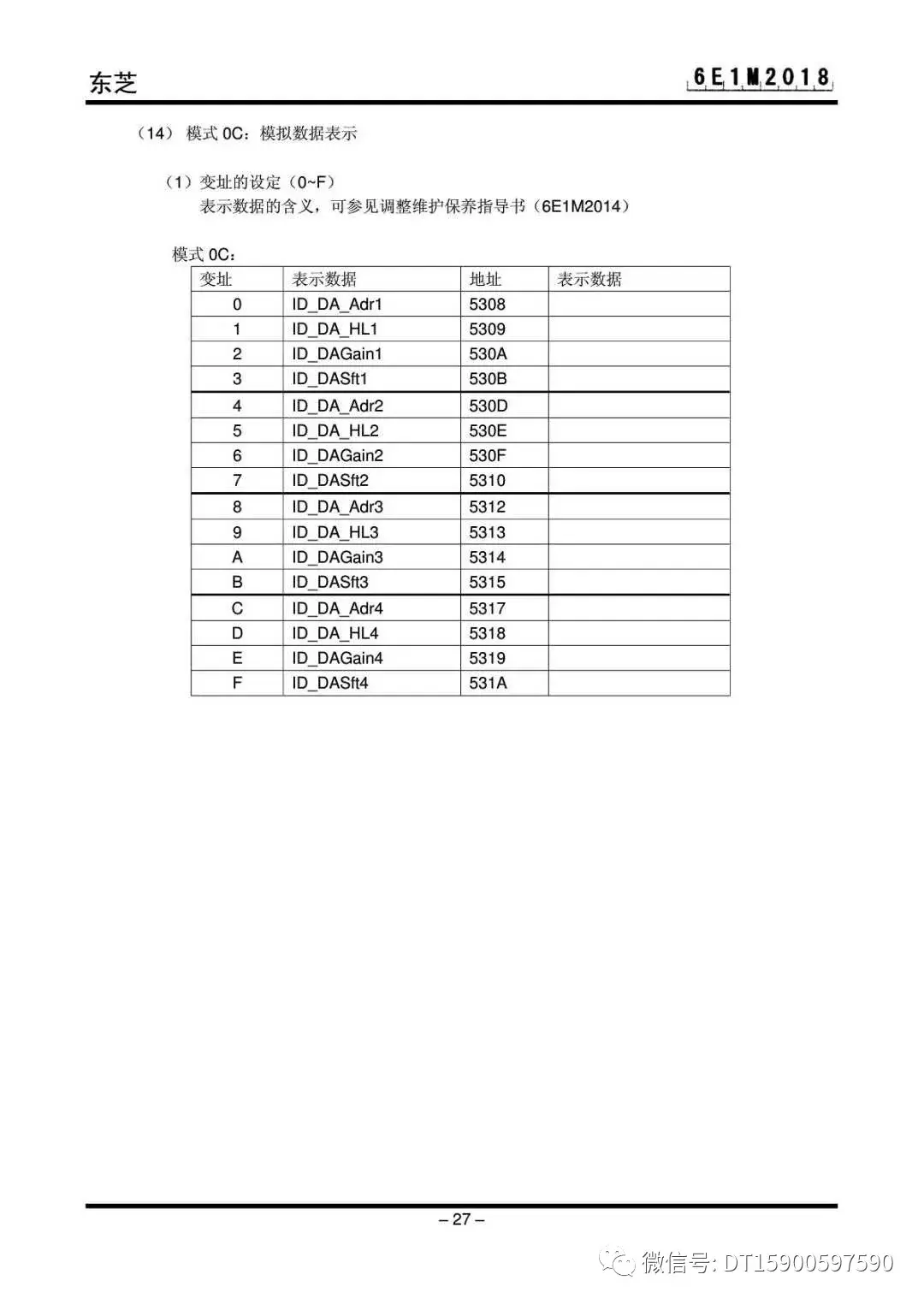 东芝电梯CV330、CV330A原厂调试资料