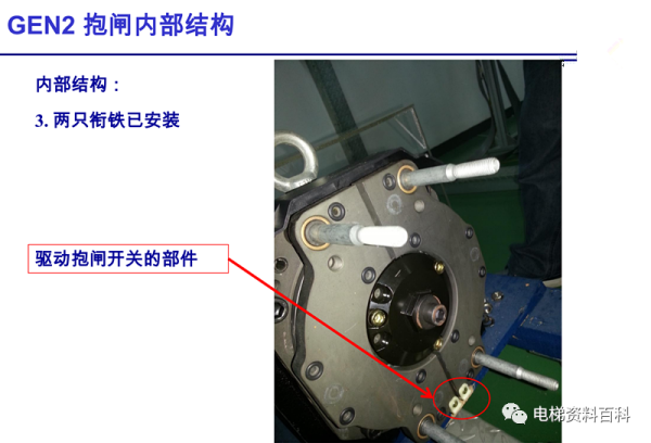 奥的斯GEN2抱闸内部结构培训