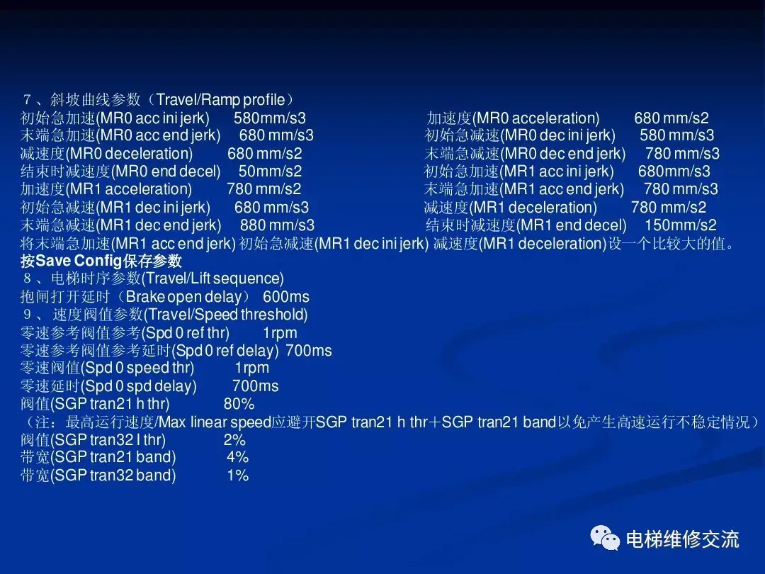 通力电梯20k/30k调试培训资料