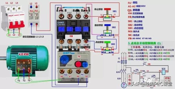 零基础也能学会的电气接线高清彩图，一看就懂，简单直观