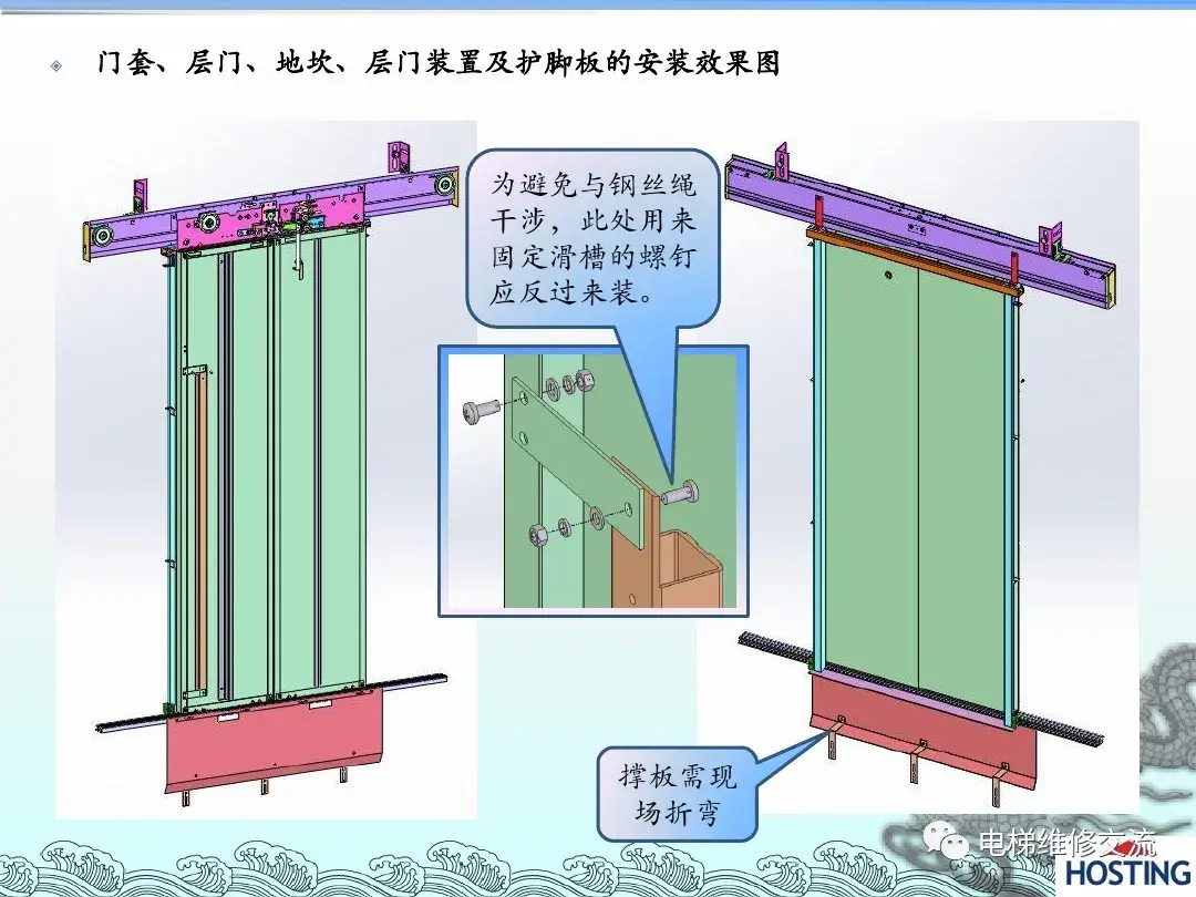 电梯机械部件安装培训资料