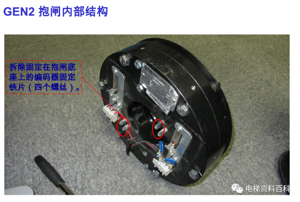 奥的斯GEN2抱闸内部结构培训