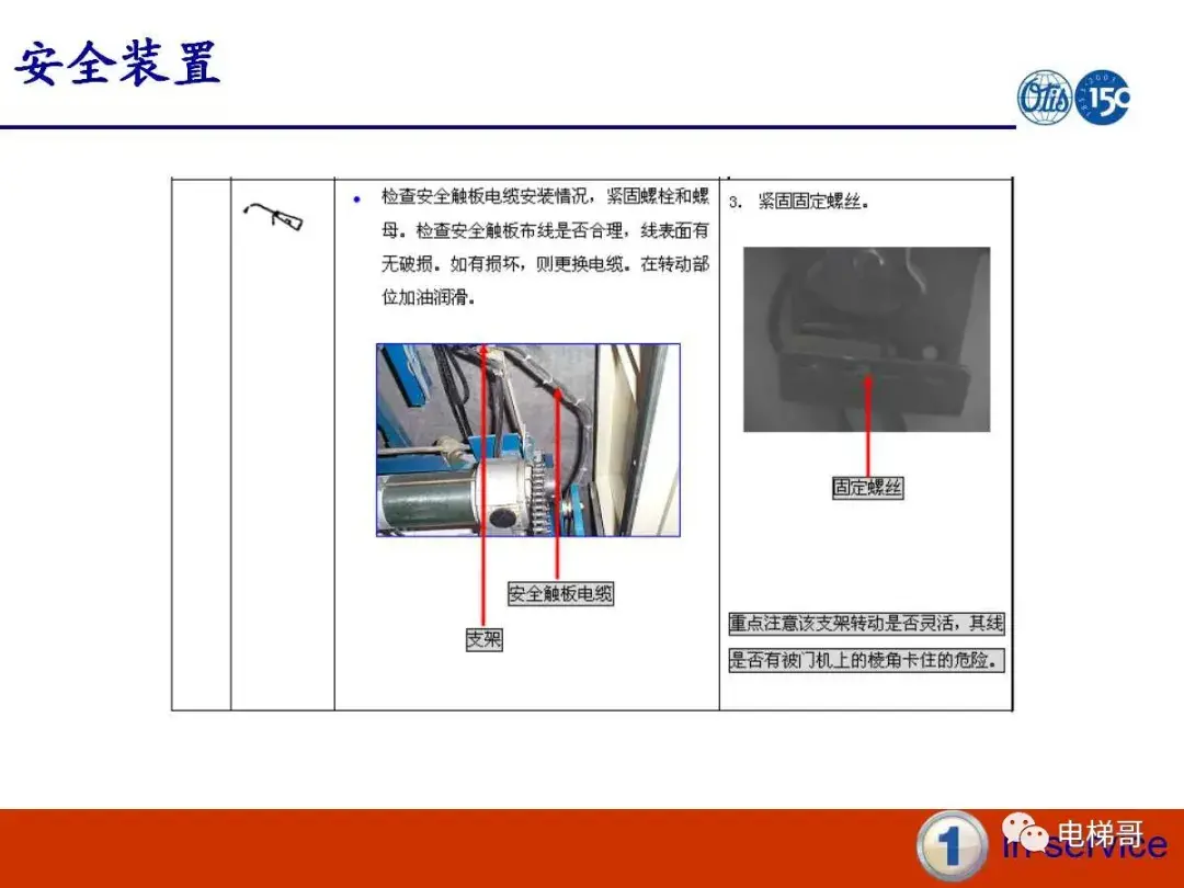 电梯门系统的保养资料