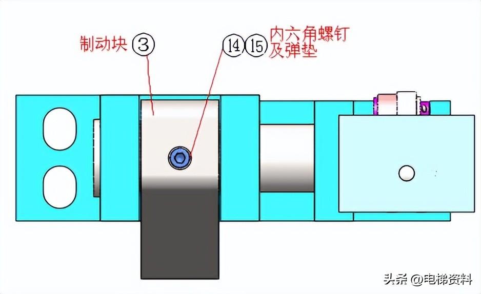 日立扶梯附加制动器（ABS）调整