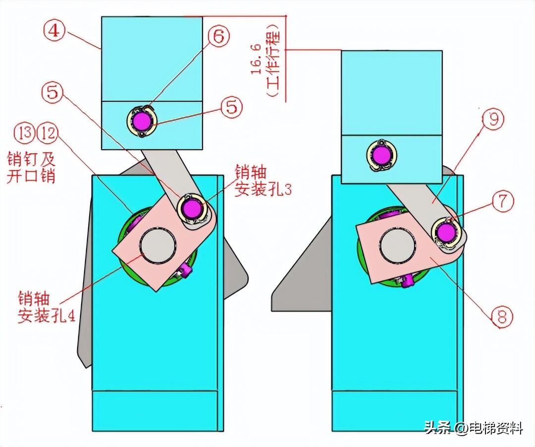 日立扶梯附加制动器（ABS）调整