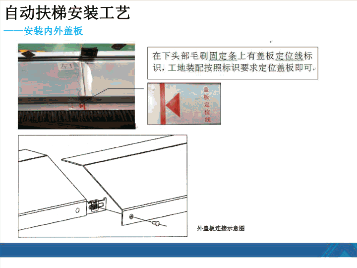 西奥扶梯安装工艺培训