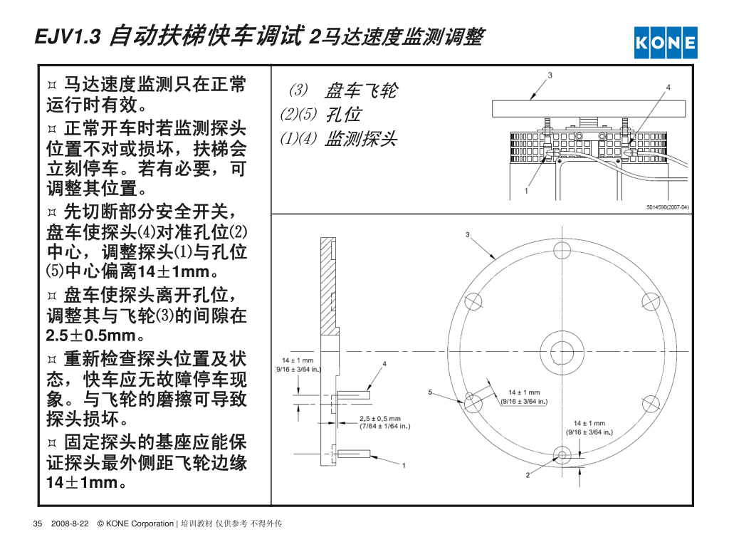 通力自动扶梯安装调试指导培训