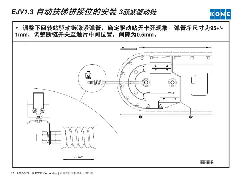 通力自动扶梯安装调试指导培训