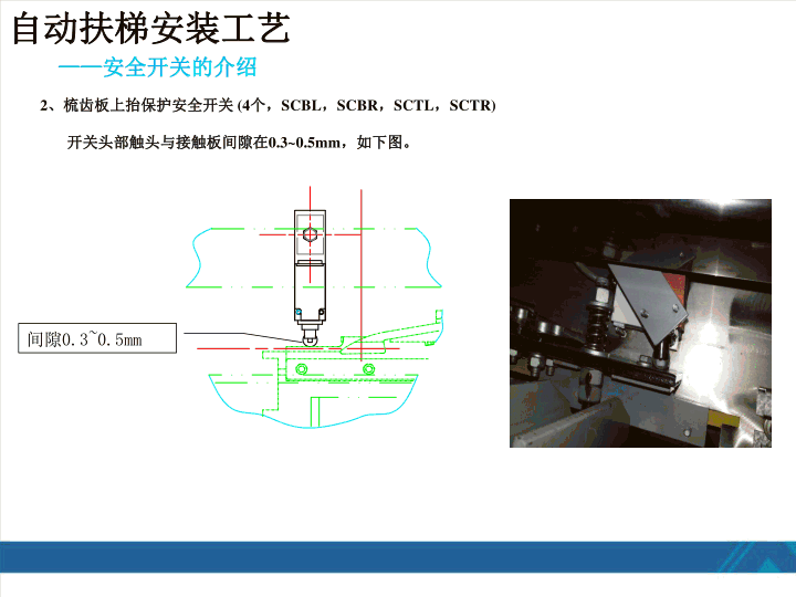 西奥扶梯安装工艺培训