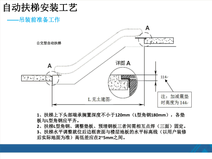 西奥扶梯安装工艺培训