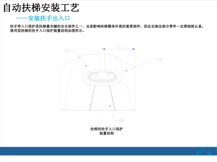 西奥扶梯安装工艺培训