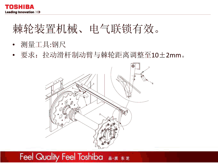 东芝自动扶梯质检培训