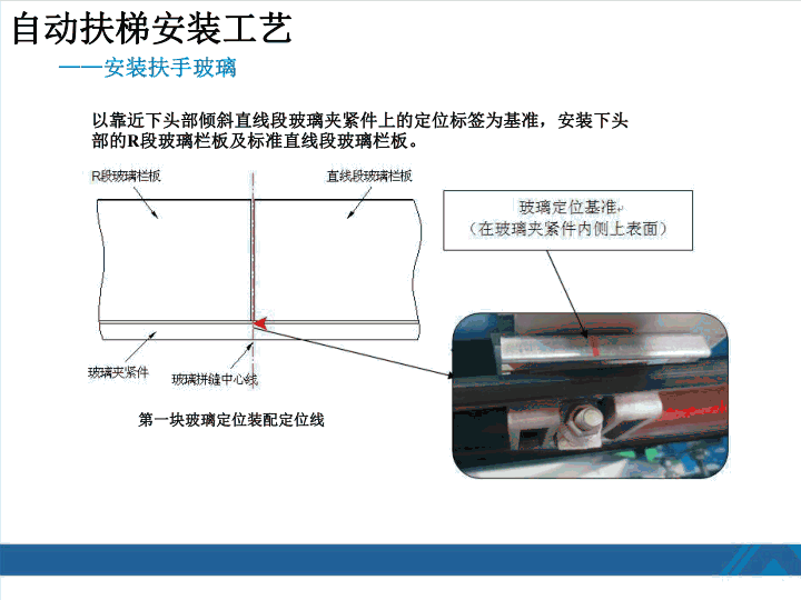 西奥扶梯安装工艺培训