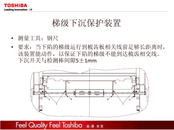 东芝自动扶梯质检培训