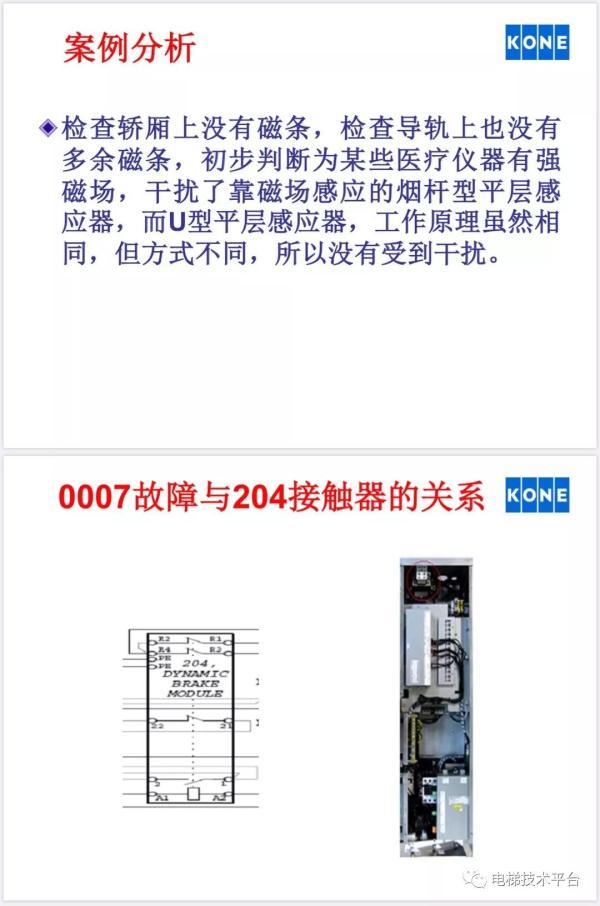 通力电梯0007故障探讨与分析