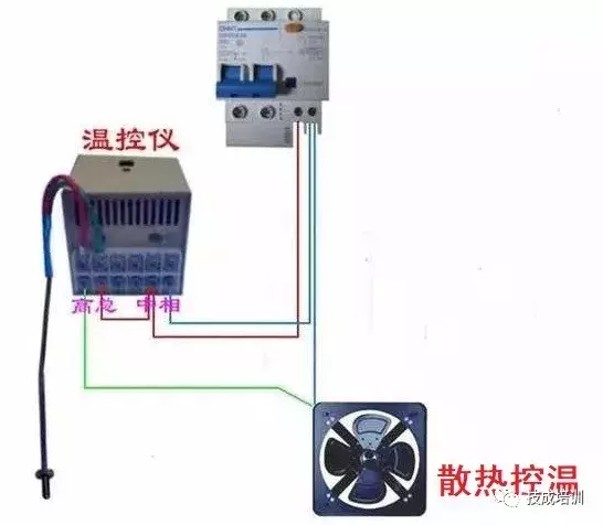 接线图大全：包含各种开关、接触器、断路器、热电偶、电能表...