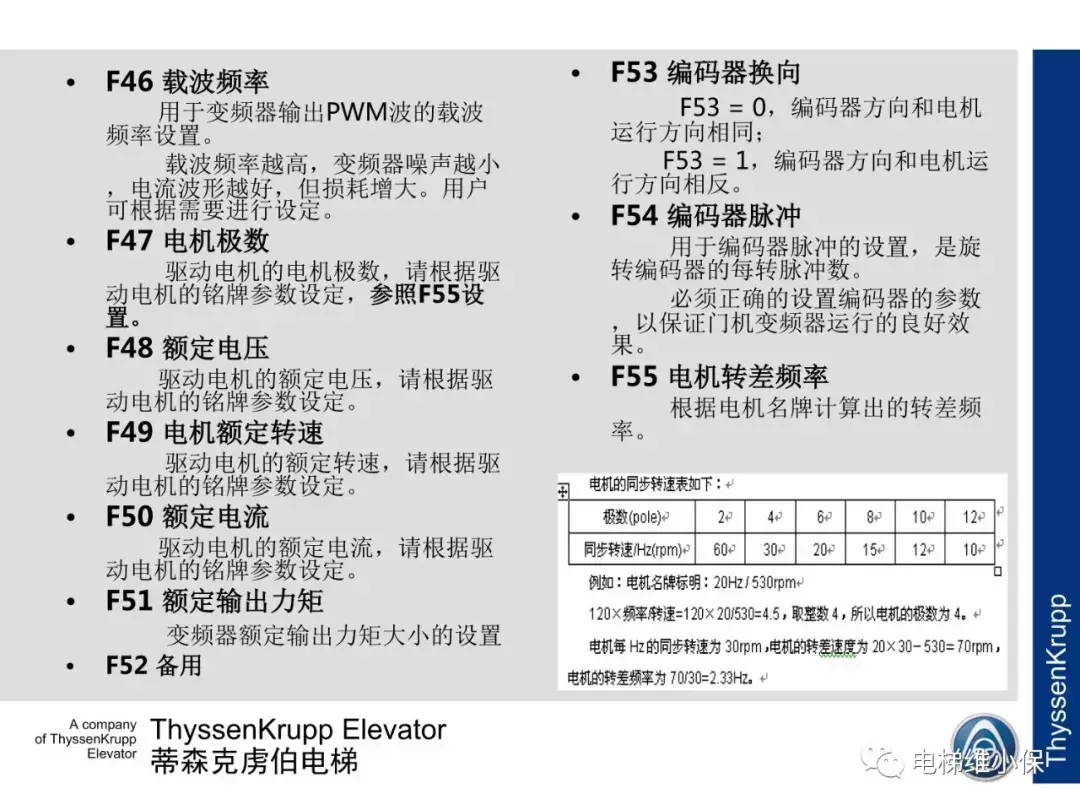 蒂森电梯K200门机电气调试