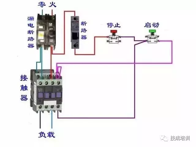 接线图大全：包含各种开关、接触器、断路器、热电偶、电能表...