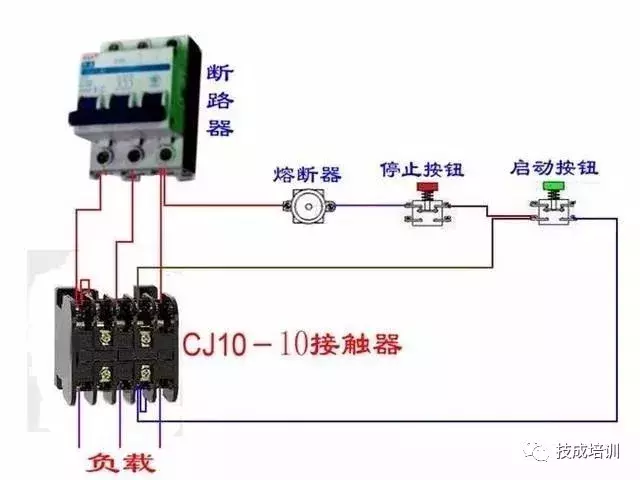 接线图大全：包含各种开关、接触器、断路器、热电偶、电能表...