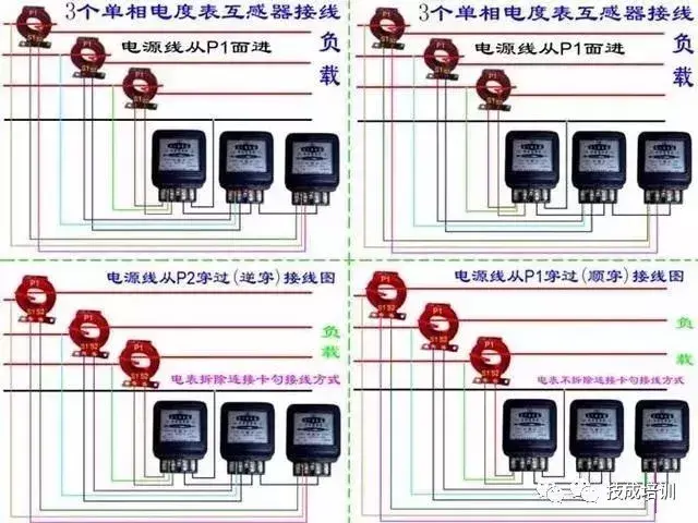 接线图大全：包含各种开关、接触器、断路器、热电偶、电能表...