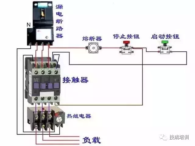 接线图大全：包含各种开关、接触器、断路器、热电偶、电能表...