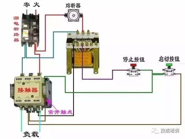 接线图大全：包含各种开关、接触器、断路器、热电偶、电能表...