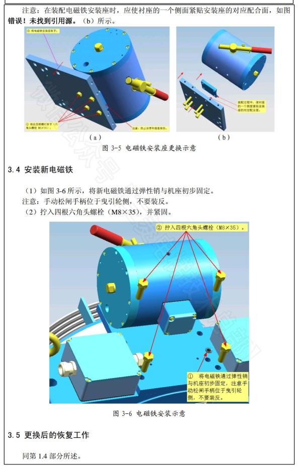 三菱LEHY曳引机制动器维护更换工艺