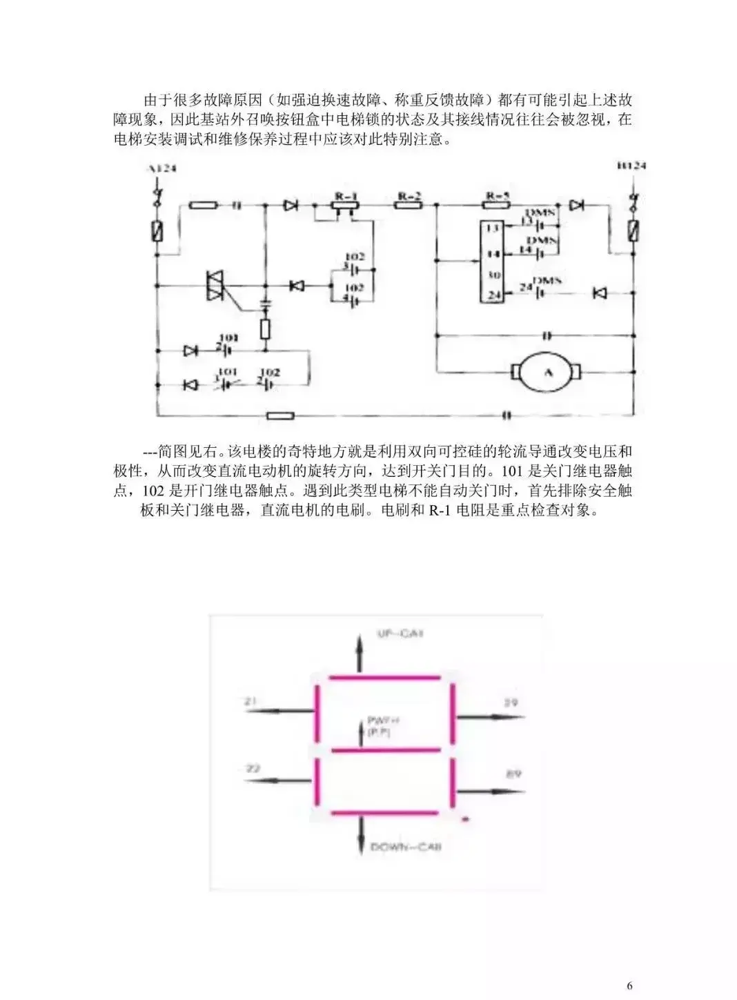 三菱电梯故障排除实例