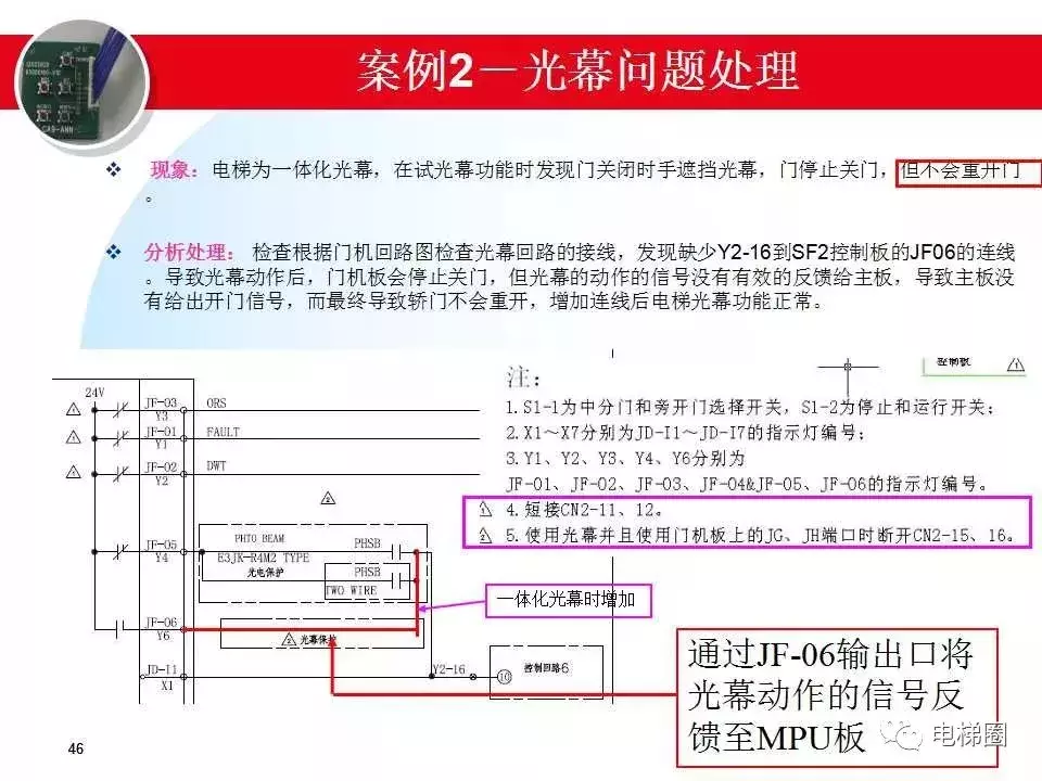 日立电梯MCA故障分析